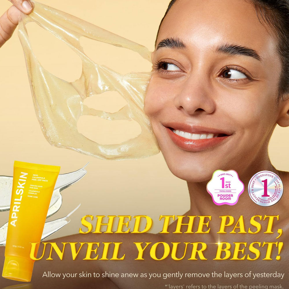 APRILSKIN Calendula Peel Off Pore Minimizing Facial Mask 100g