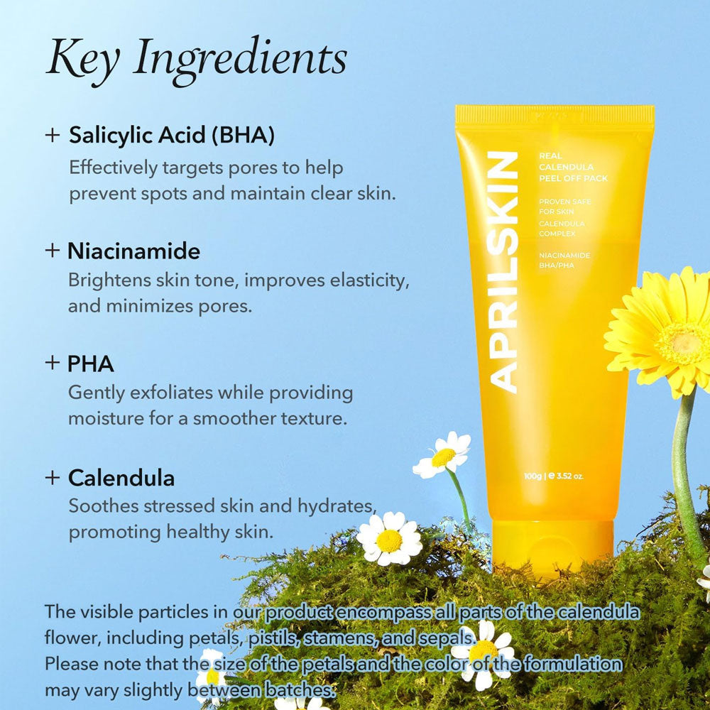 APRILSKIN Calendula Peel Off Pore Minimizing Facial Mask 100g