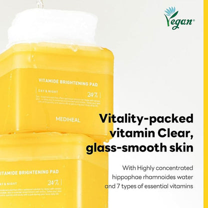 MEDIHEAL Vitamide Brightening Pads (Pack of 100)