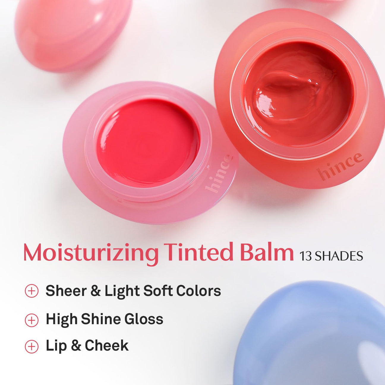 HINCE - Moisturising Tinted Balm Lip & Cheek - RAW ROSE DEW