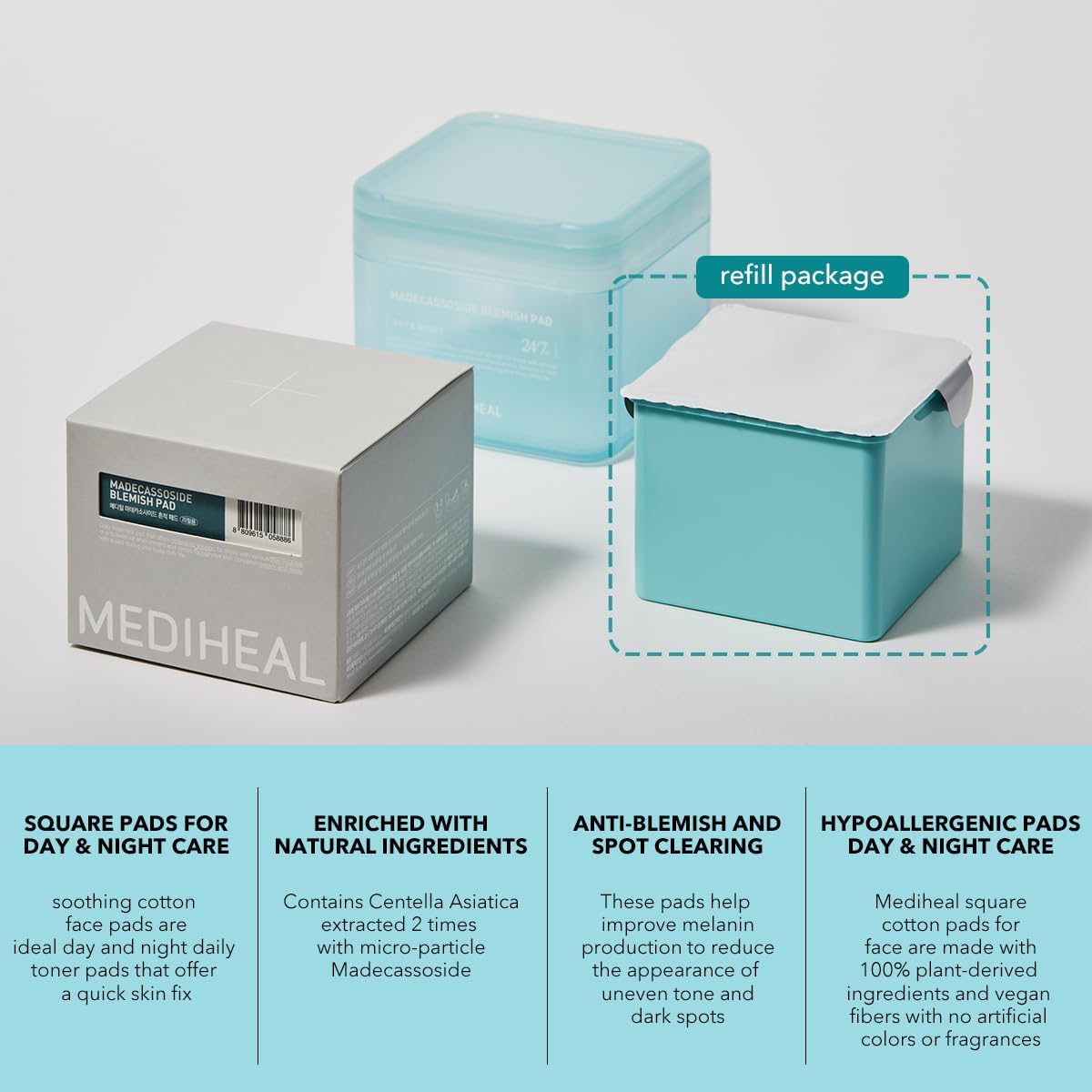 MEDIHEAL Madecassoside Blemish Pad (Pack of 100)