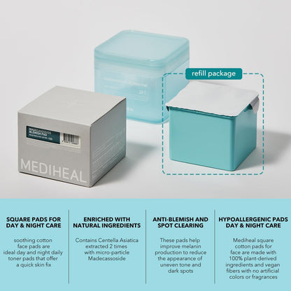 MEDIHEAL Madecassoside Blemish Pad (Pack of 100)