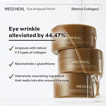 MEDIHEAL Retinol Collagen Eye Ampoule Patch (60 Patches)