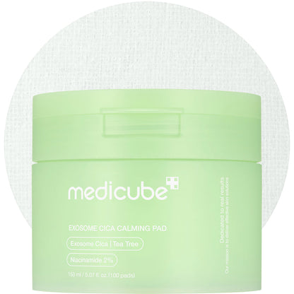 MEDICUBE - Exosome Cica Calming Toner Pads