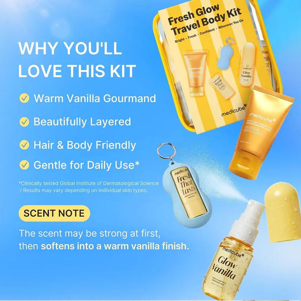 MEDICUBE - Fresh Glow Travel Body Kit - 3 PCS