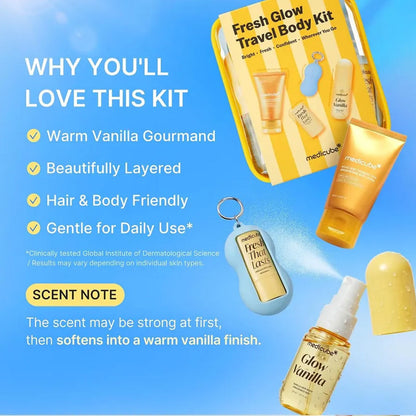 MEDICUBE - Fresh Glow Travel Body Kit - 3 PCS