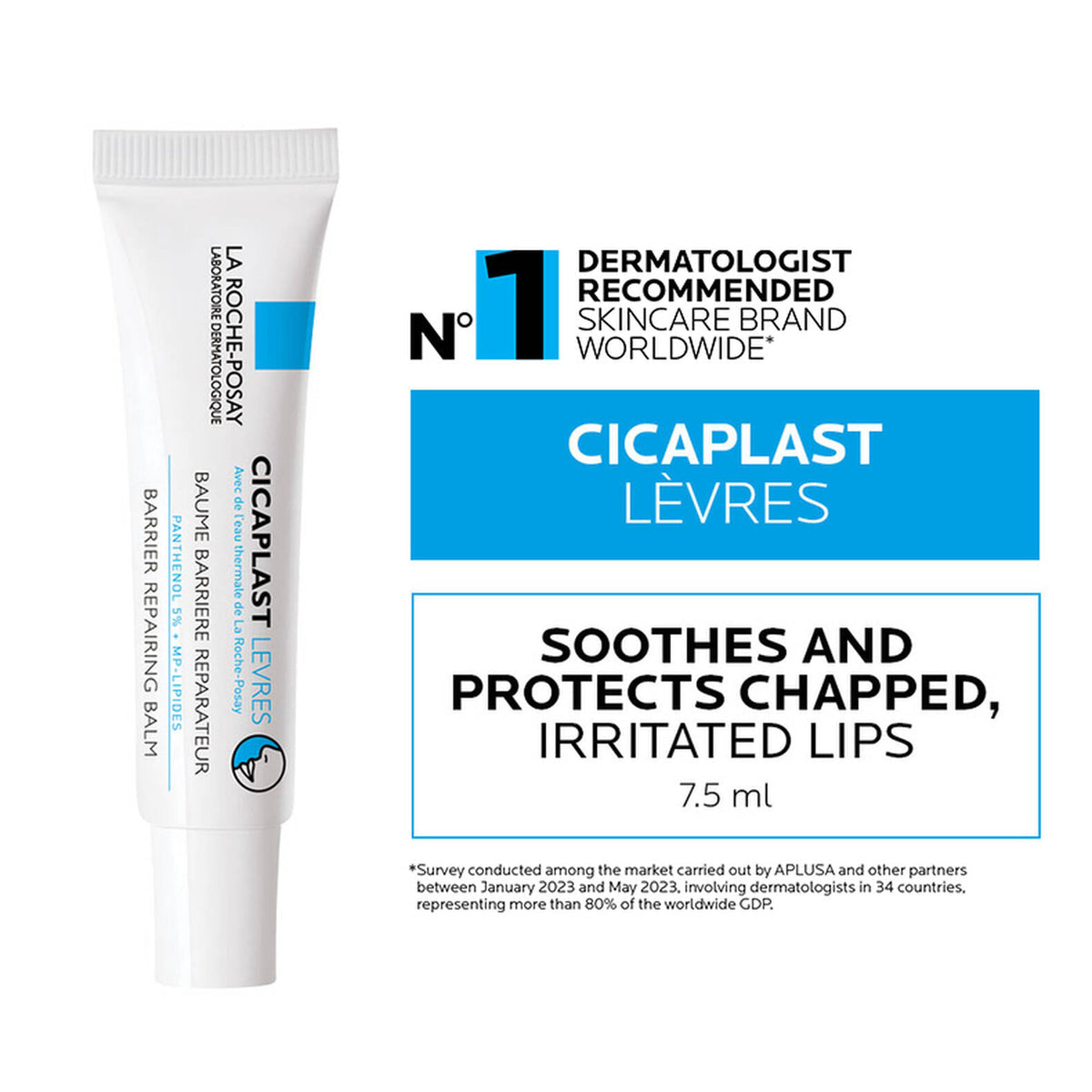 LA ROCHE POSAY - Cicaplast Levres Lip Barrier Repairing Balm