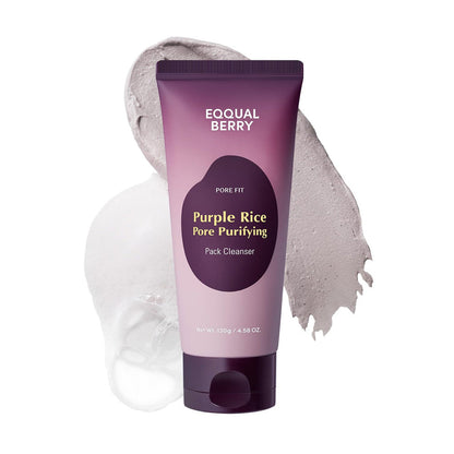 EQQUALBERRY - Purple Rice Pore Purifying Pack Cleanser