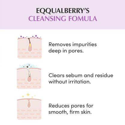 EQQUALBERRY - Purple Rice Pore Purifying Pack Cleanser