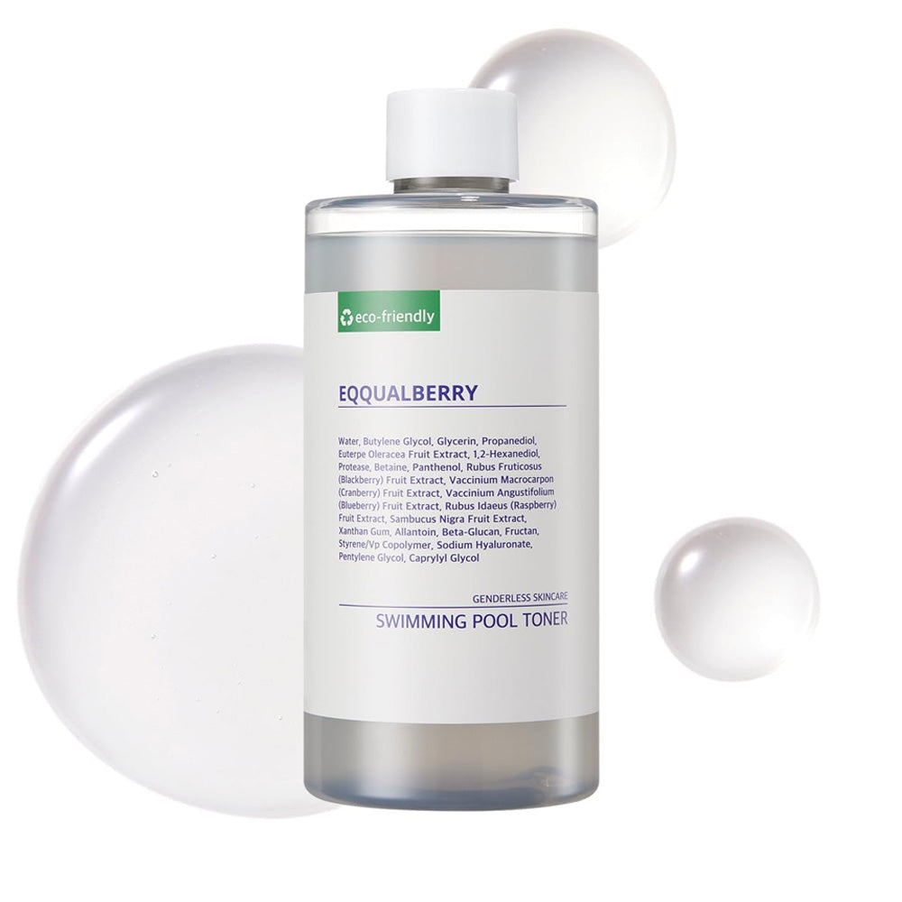 EQQUALBERRY - Swimming Pool Daily Facial Toner - 300ml