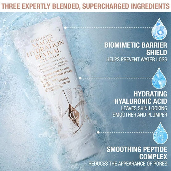 CHARLOTTE TILBURY Magic Revival Foaming Gentle Cleanser - 120ML