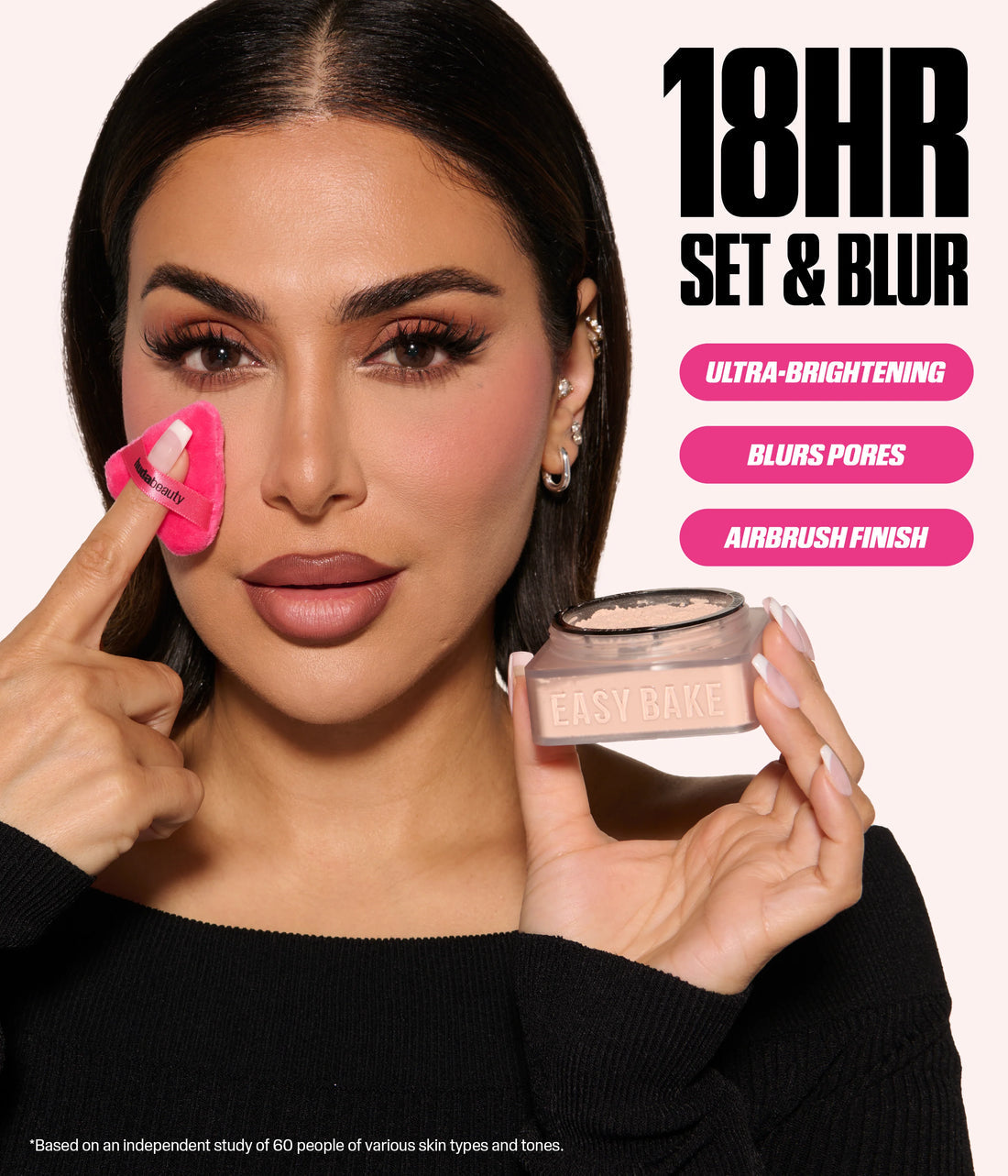 HUDA BEAUTY - Easy Bake Loose Baking & Setting Powder - CHERRY BLOSSOM CAKE