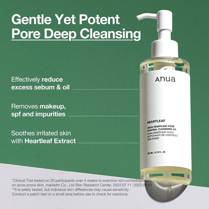 ANUA - Heartleaf Pore Control Cleansing Oil - 200ml