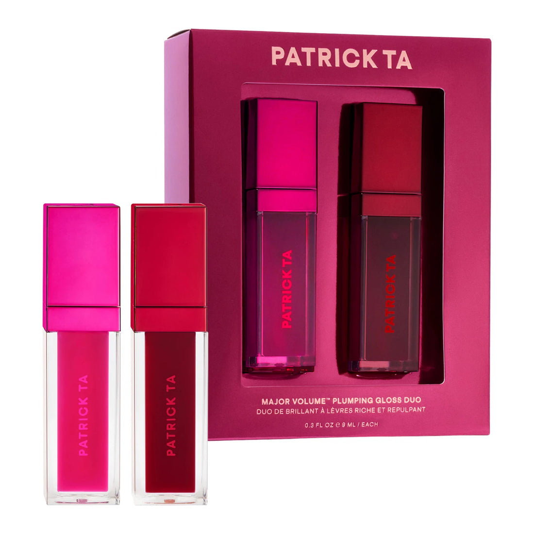 PATRICK TA - Major Volume Plumping Gloss Duo - FOR THE GIRLS/UNAVAILABLE