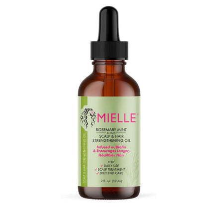 MIELLE - Rosemary Mint Scalp & Hair Strengthening Oil