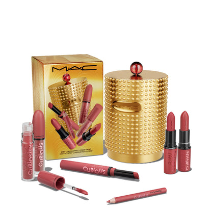 MAC - Stay Curious Party Crew Vault Limited Edition Lip Gift Set