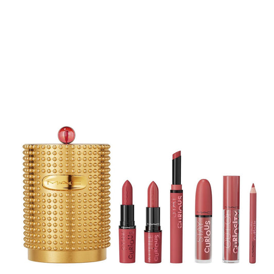 MAC - Stay Curious Party Crew Vault Limited Edition Lip Gift Set