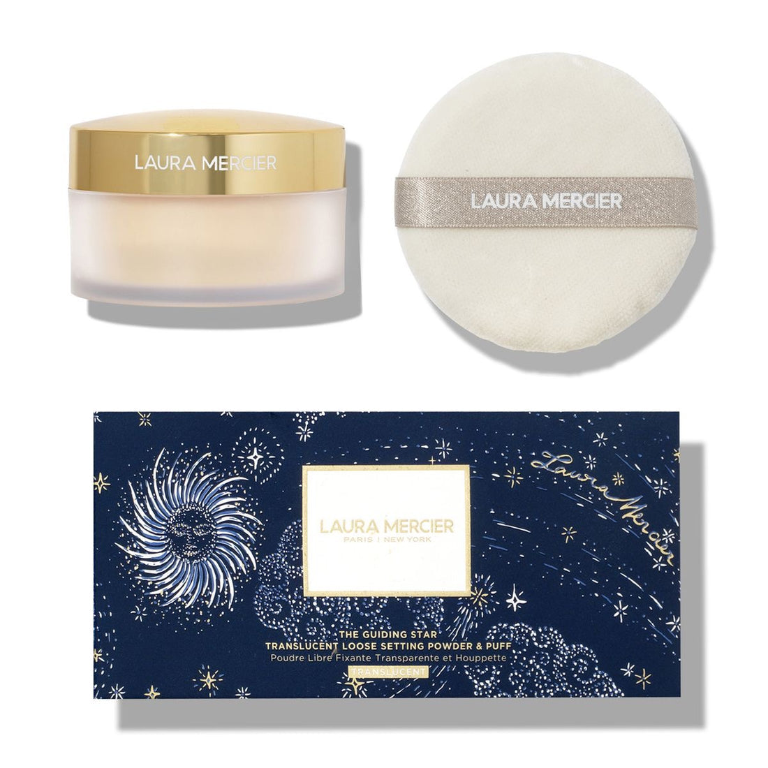 LAURA MERCIER - The Guiding Star Translucent Loose Setting Powder & Puff