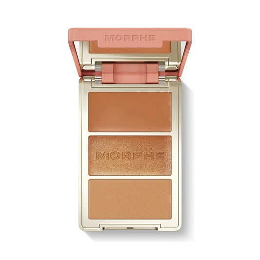 MORPHE - Cheek Thrills Multi-Finish Face Trio - SUNSET SWIM