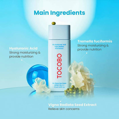 TOCOBO - Bio Watery Sun Cream Deluxe SPF50+ PA++++