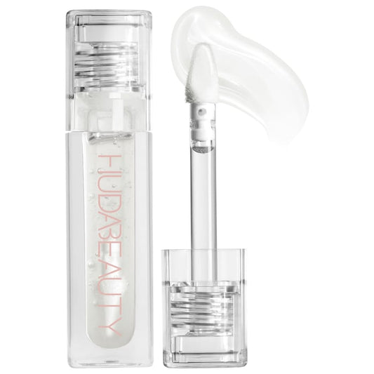 HUDA BEAUTY - FAUXFILLER Extra Shine Lip Gloss - GLASSY