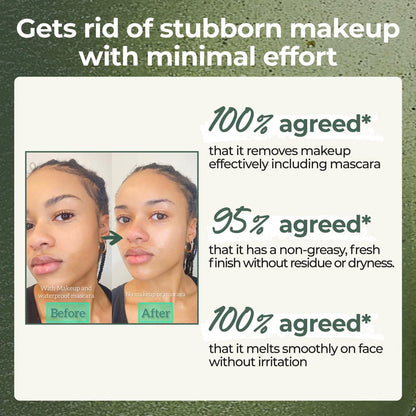 NUMBUZIN - No.3 Pore & Makeup Cleansing Balm With Green Tea And Charcoal - 85g