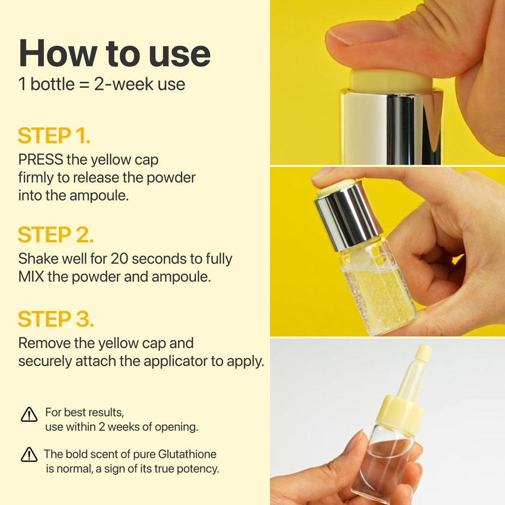 NUMBUZIN - No.5 Glutathione TXA Advanced Dark Spot Ampoule Concentrate - 10.7g