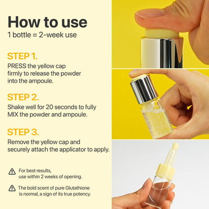 NUMBUZIN - No.5 Glutathione TXA Advanced Dark Spot Ampoule Concentrate - 10.7g