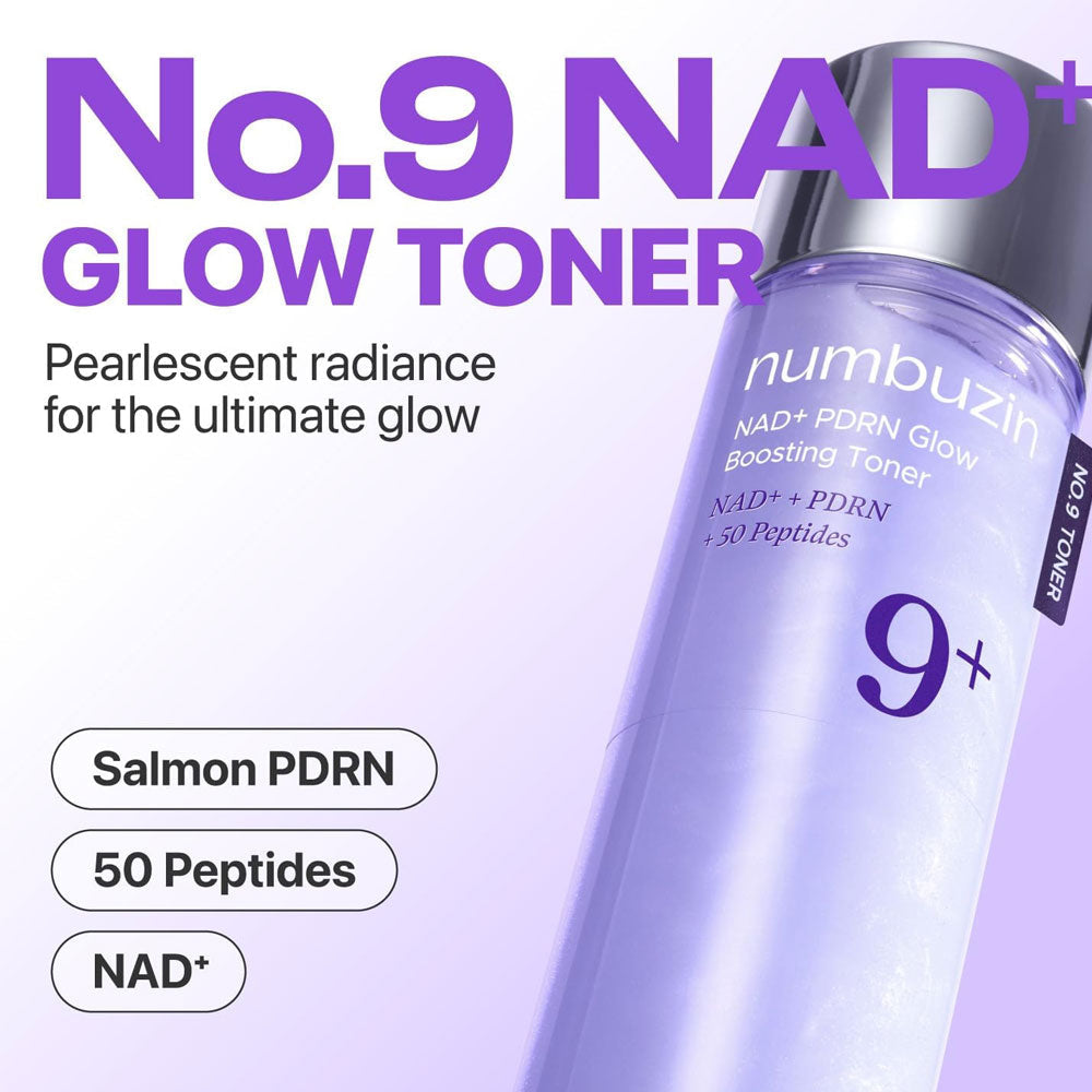 NUMBUZIN - No.9 NAD+ PDRN Glow Boosting Toner - 150ml