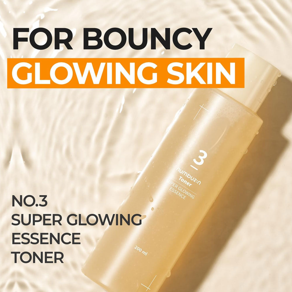 NUMBUZIN - No.3 Super Glowing Essence Toner - 200ml