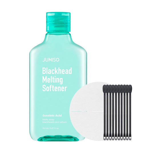 JUMISO - Blackhead Melting Softener & Cotton Pad Set