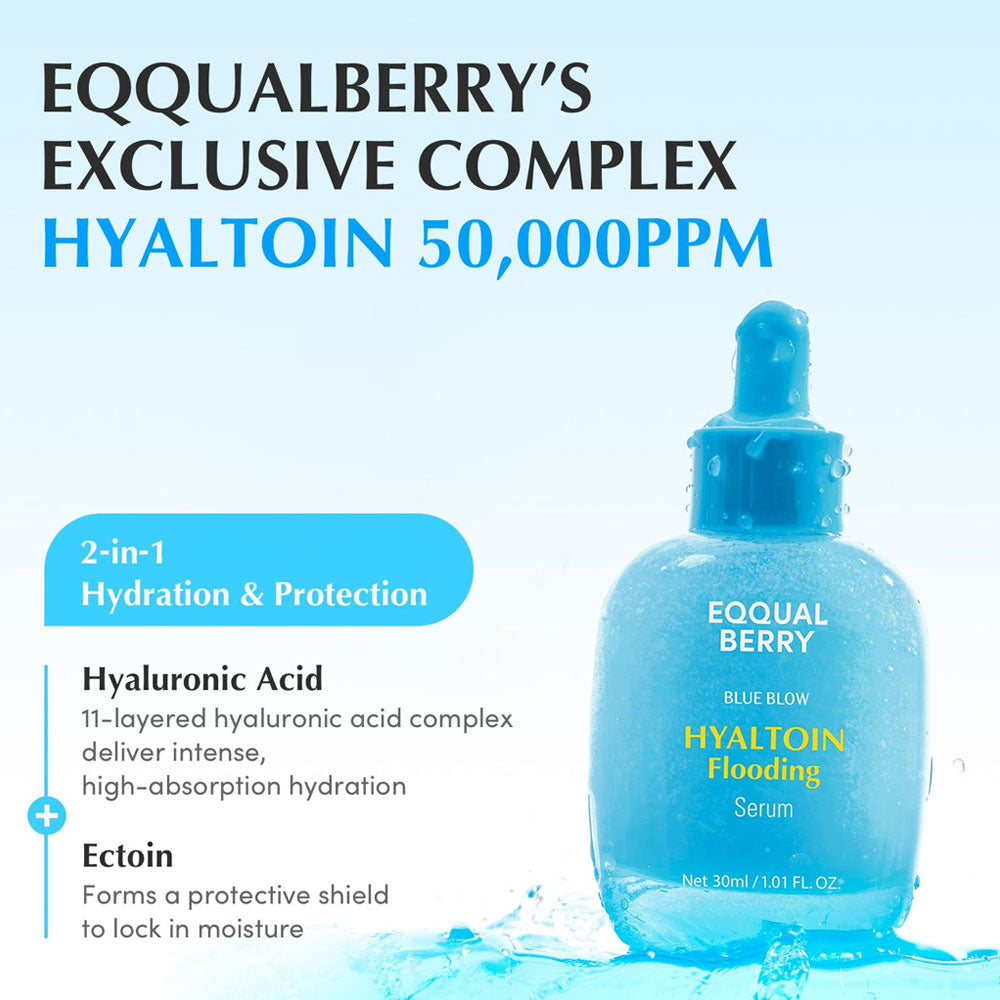 EQQUALBERRY - Hyaltoin Flooding Serum - 30ml