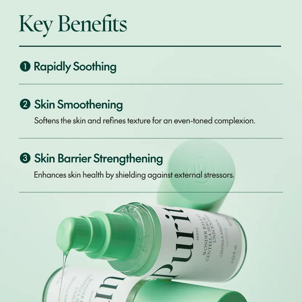 PURITO - Wonder Releaf Centella Serum Unscented - 60ml