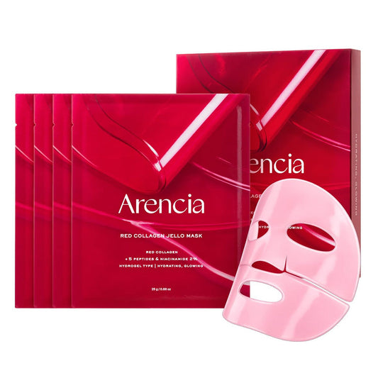 ARENCIA - Red Collagen Jello Mask - (Single Sheet)