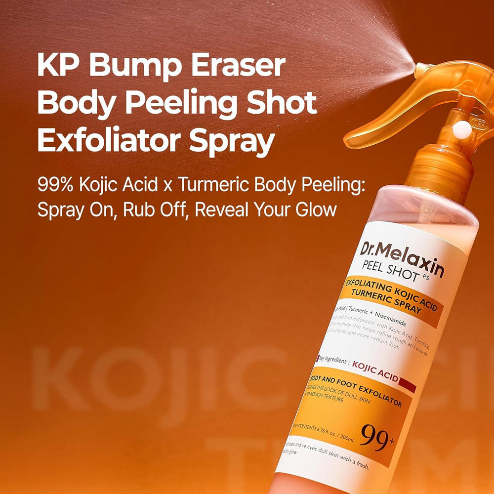 Dr.MELAXIN - Peel Shot Exfoliating Kojic Acid Turmeric Spray - 200ml