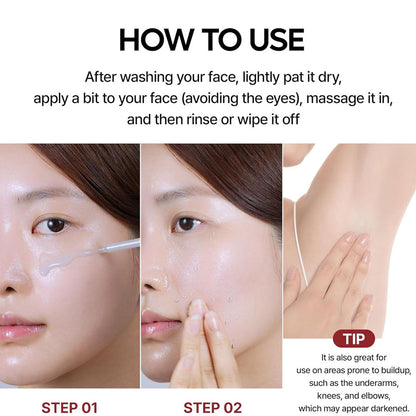 Dr.MELAXIN - Peel Shot Exfoliant White Rice Ampoule - 80ml