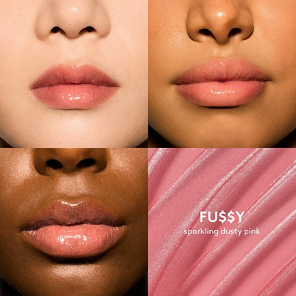 FENTY BEAUTY - by Rihanna 
Gloss Bomb Oil Luminizing Lip Oil 'N Gloss - Fu$$Y