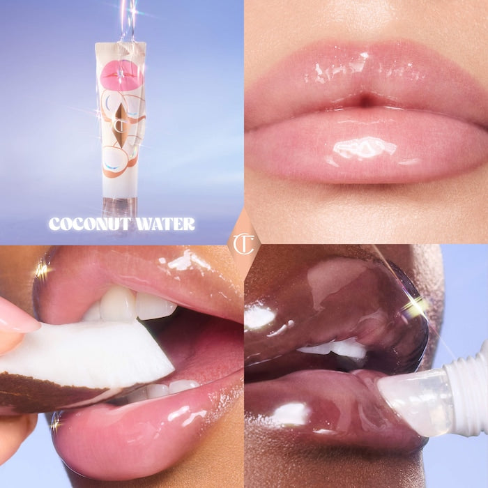 CHARLOTTE TILBURY - Unreal Lips Healthy Glow Nectar Lip Oil - JUICYLICIOUS COCONUT WATER