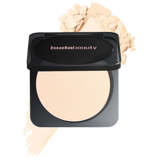 HUDA BEAUTY - Easy Bake Airbrush Matte Pressed Setting Powder - POUND CAKE
