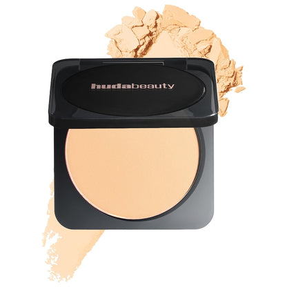 HUDA BEAUTY - Easy Bake Airbrush Matte Pressed Setting Powder - BANANA BREAD