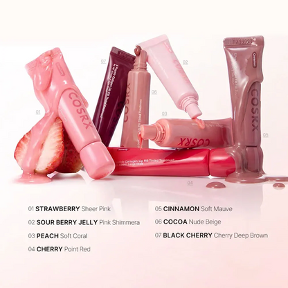COsrx - 5 Peptide Collagen Lip Fill Tinted Treatment - PEACH SOFT CORAL