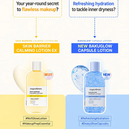 ONGREDIENTS - Bakuglow Capsule Lotion - 150ml