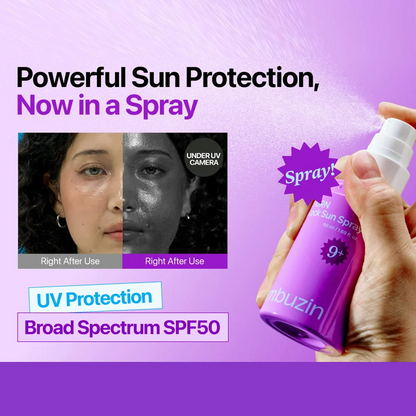 NUMBUZIN - No.9 NAD+ PDRN Glow Lock Sun Spray SPF50+ PA++++ 50ml