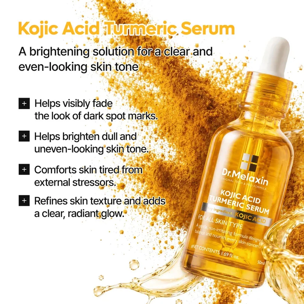 Dr.MELAXIN - Kojic Acid Turmeric Serum - 50ml