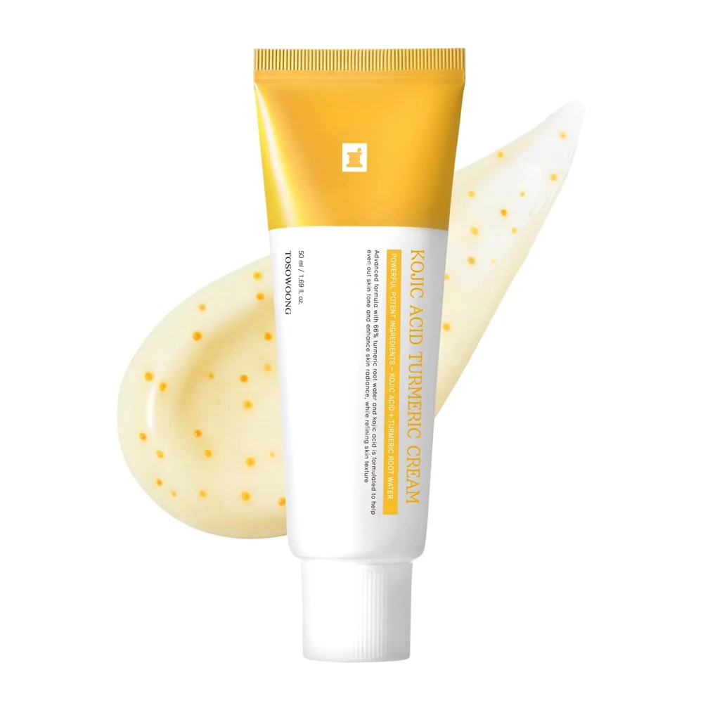 TOSOWOONG - Kojic Acid Turmeric Cream for Dark Spots & Hyperpigmentation - 50ml