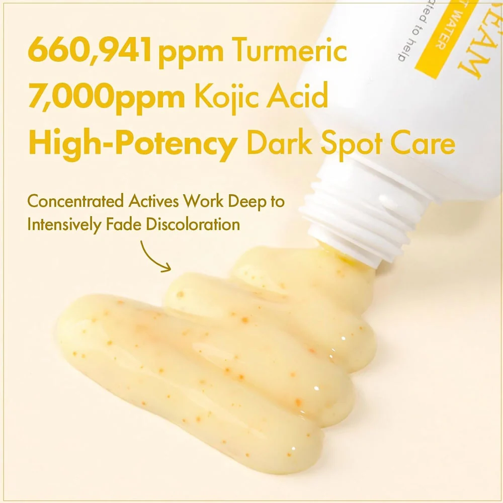 TOSOWOONG - Kojic Acid Turmeric Cream for Dark Spots & Hyperpigmentation - 50ml