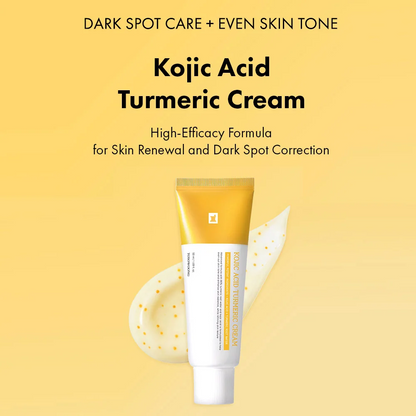 TOSOWOONG - Kojic Acid Turmeric Cream for Dark Spots & Hyperpigmentation - 50ml