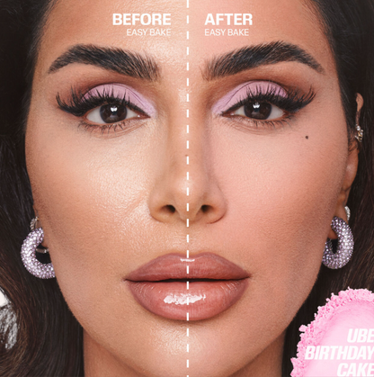 HUDA BEAUTY Easy Bake Loose Baking & Setting Powder Ube Birthday Cake