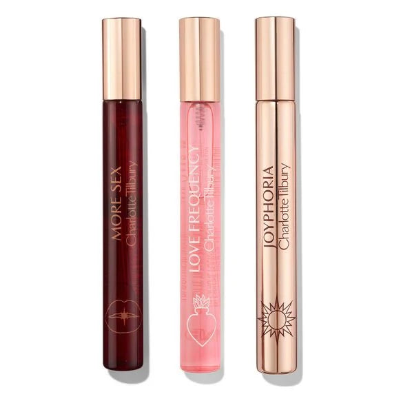 CHARLOTTE TILBURY Fragrance Collection Of Emotions Perfume Travel Trio Set