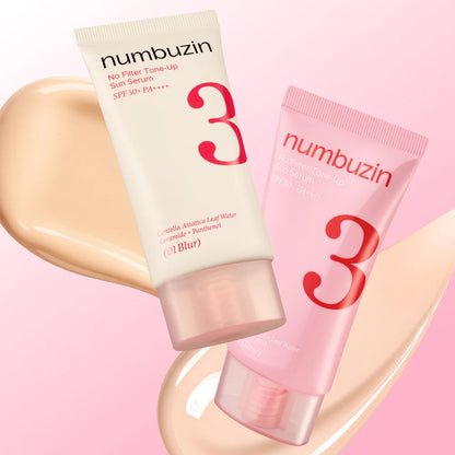 NUMBUZIN - No.3 No Filter Tone-Up Sun Serum - 50ml (01 Blur)